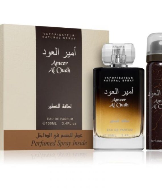 Луксозен комплект за жени и мъже – Lattafa Perfumes Ameer Al Oudh Gift Set