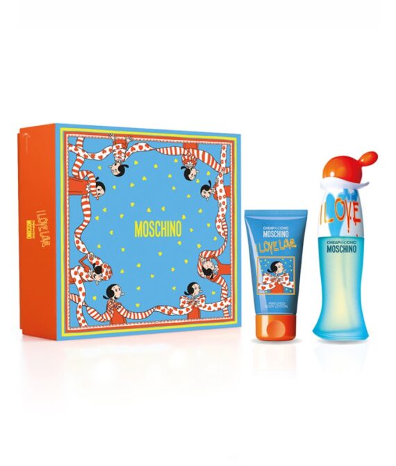 Дамски луксозен комплект – Moschino Cheap and Chic I Love Love Gift Set