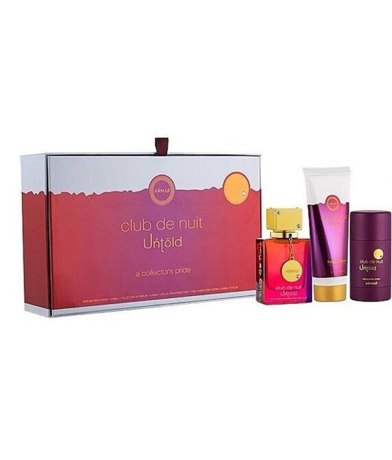 Луксозен комплект за жени и мъже – Armaf Club De Nuit Untold Gift Set
