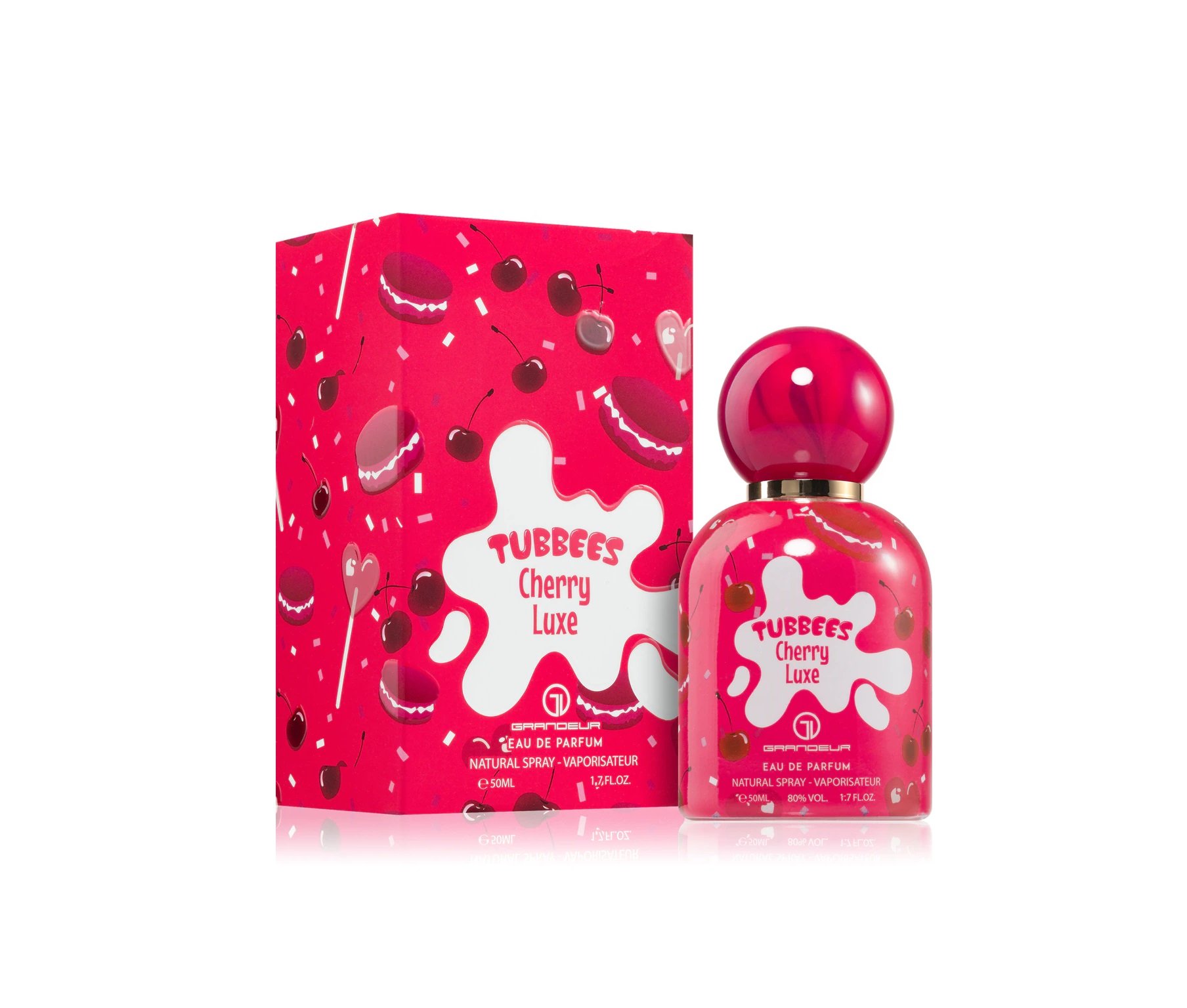 Grandeur Tubbees Cherry Luxe EDP 50 ml - Парфюмна вода за жени и мъже - Image 3