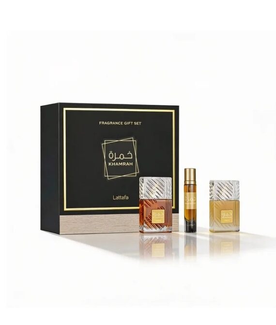 Луксозен комплект за жени и мъже – Lattafa Khamrah Gift Set