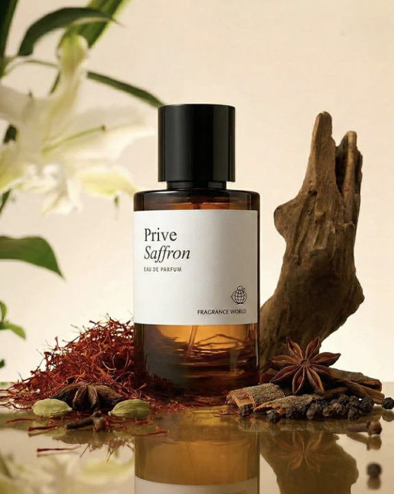 Fragrance World Prive Saffron EDP 60 ml - Парфюмна вода за жени и мъже - Image 6