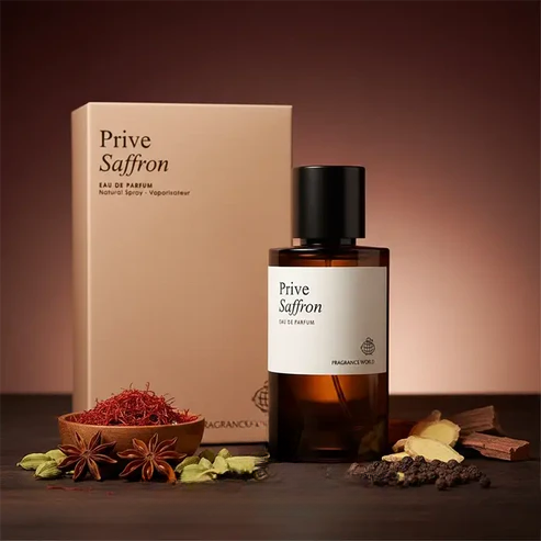 Fragrance World Prive Saffron EDP 60 ml - Парфюмна вода за жени и мъже - Image 10