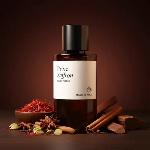 Fragrance World Prive Saffron EDP 60 ml - Парфюмна вода за жени и мъже - Image 9