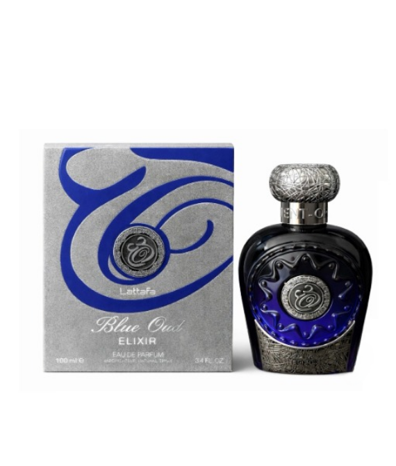 Lattafa Blue Oud Elixir EDP 100 ml – Парфюмна вода за жени и мъже