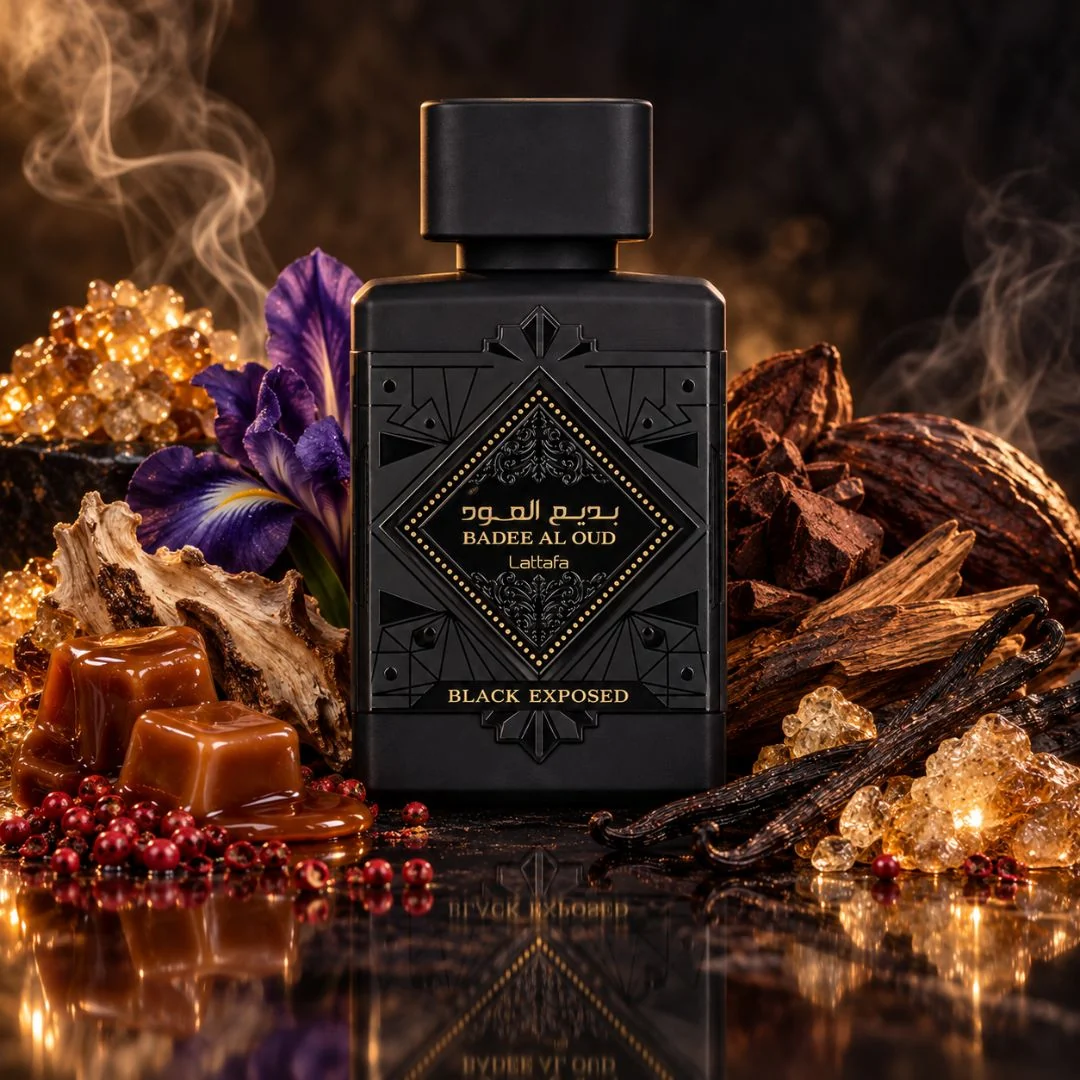 Lattafa Badee Al Oud Black Exposed EDP 100ml - Парфюмна вода за жени и мъже - Image 11