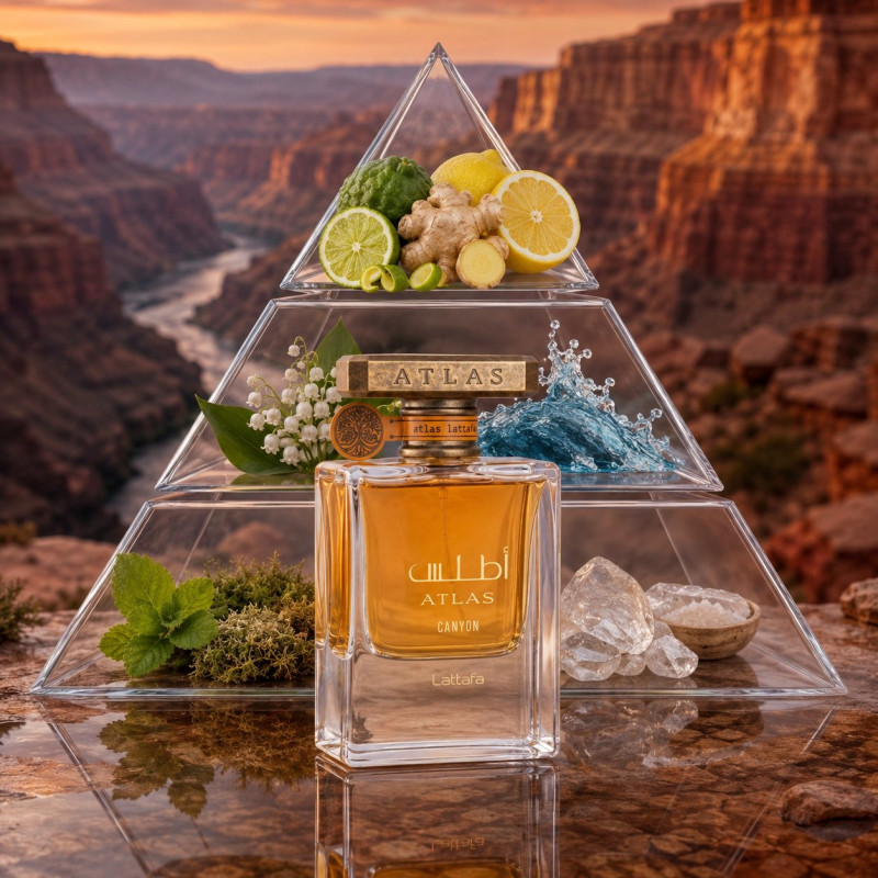 Lattafa Atlas Canyon EDP 55ml - Парфюмна вода за жени и мъже - Image 10