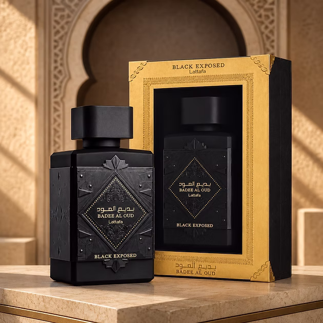 Lattafa Badee Al Oud Black Exposed EDP 100ml - Парфюмна вода за жени и мъже - Image 12