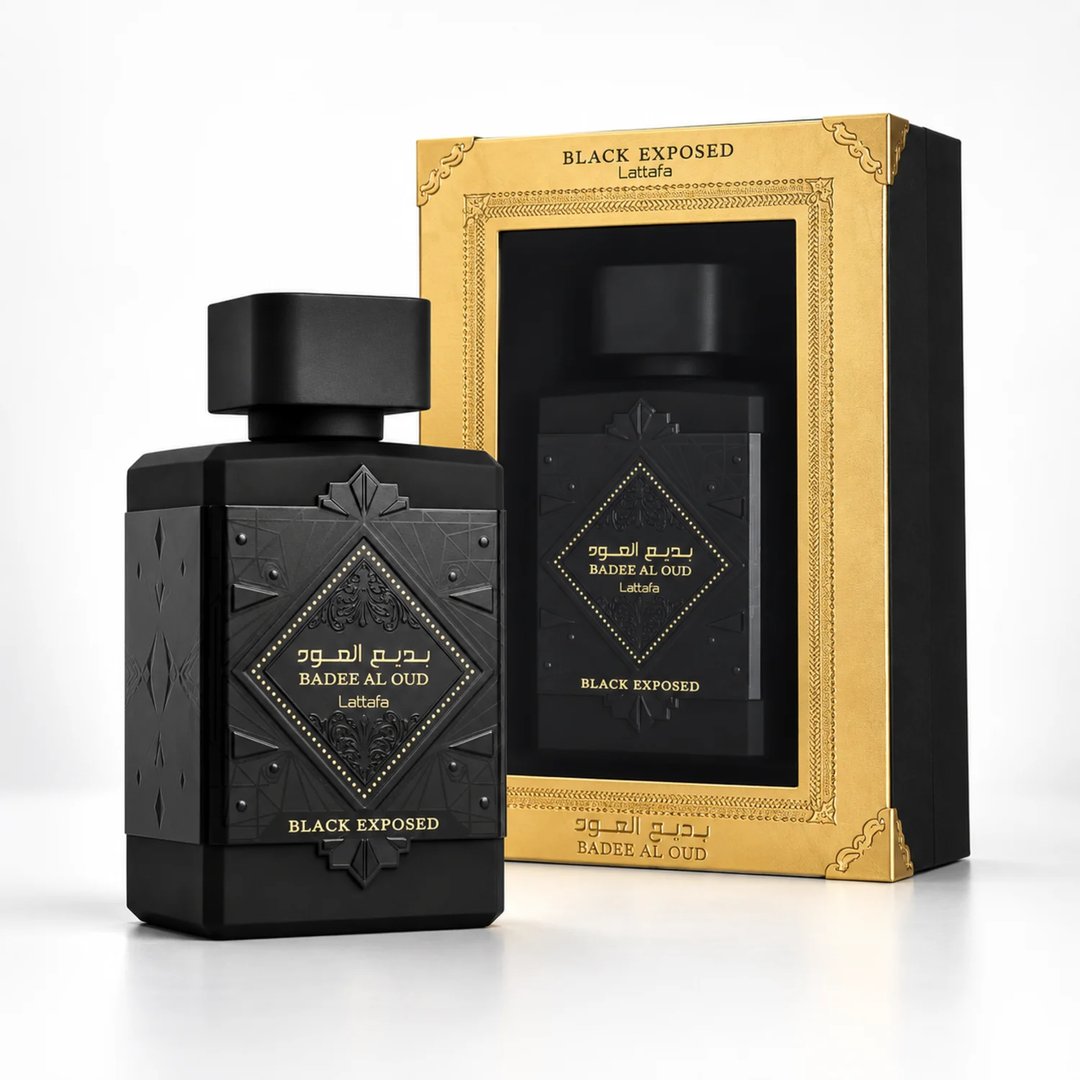 Lattafa Badee Al Oud Black Exposed EDP 100ml - Парфюмна вода за жени и мъже - Image 5