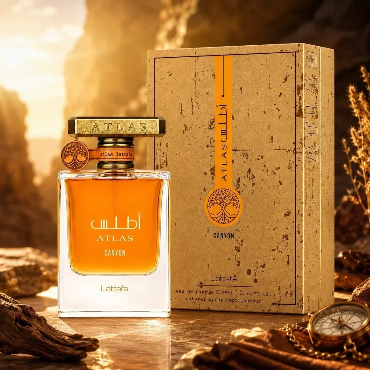 Lattafa Atlas Canyon EDP 55ml - Парфюмна вода за жени и мъже - Image 15