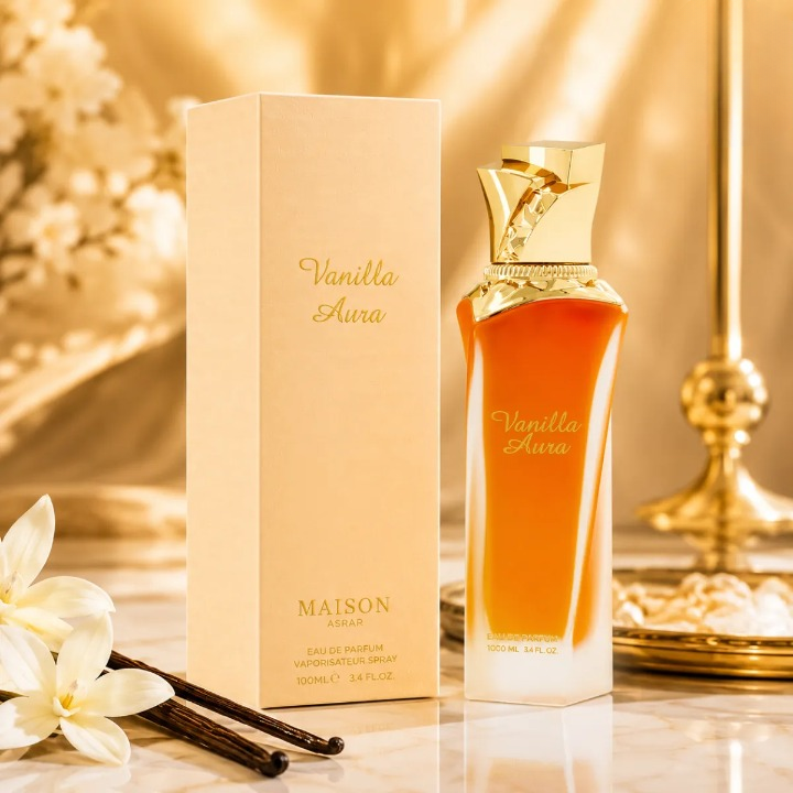 Maison Asrar Vanilla Aura EDP 100ml - Парфюмна вода за жени - Image 11